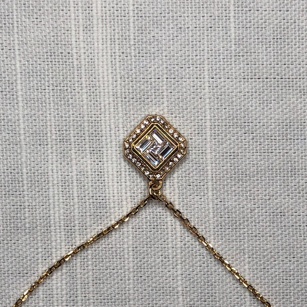 Carolee Gold-Tone Pendant Necklace - Picture 9 of 10